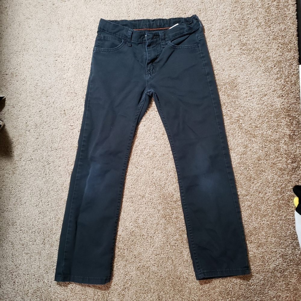 Black Wrangler Jeans Adjustable Waist